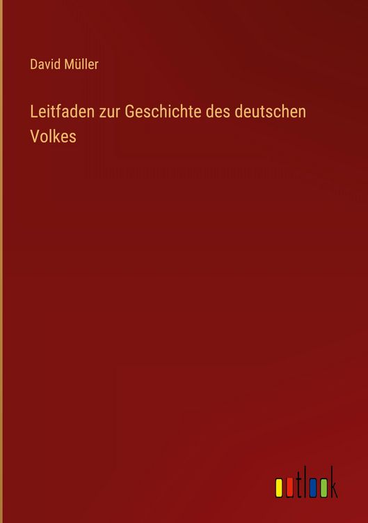 Produktbild: Leitfaden zur Geschichte des deutschen Volkes