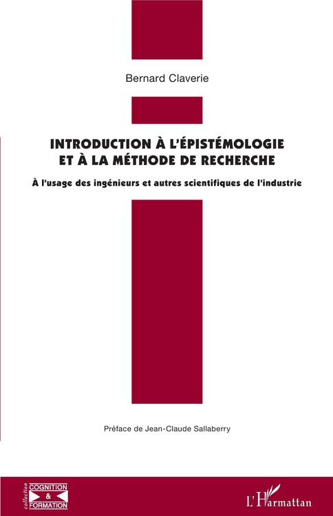 Produktbild: Introduction a l'epistemologie et a la methode de recherche