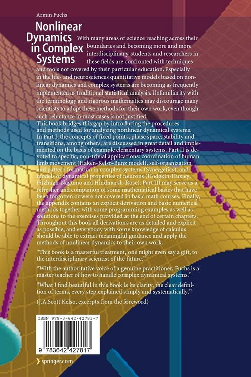 Produktbild: Nonlinear Dynamics in Complex Systems