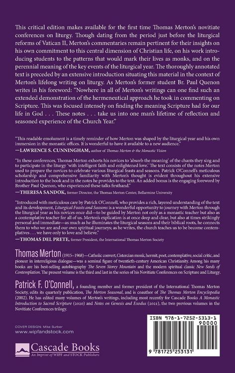 Produktbild: Liturgical Feasts and Seasons