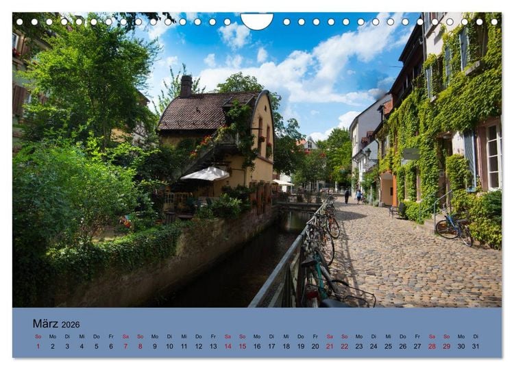 Produktbild: Wundervolles Freiburg (Wandkalender 2026 DIN A4 quer), CALVENDO Monatskalender