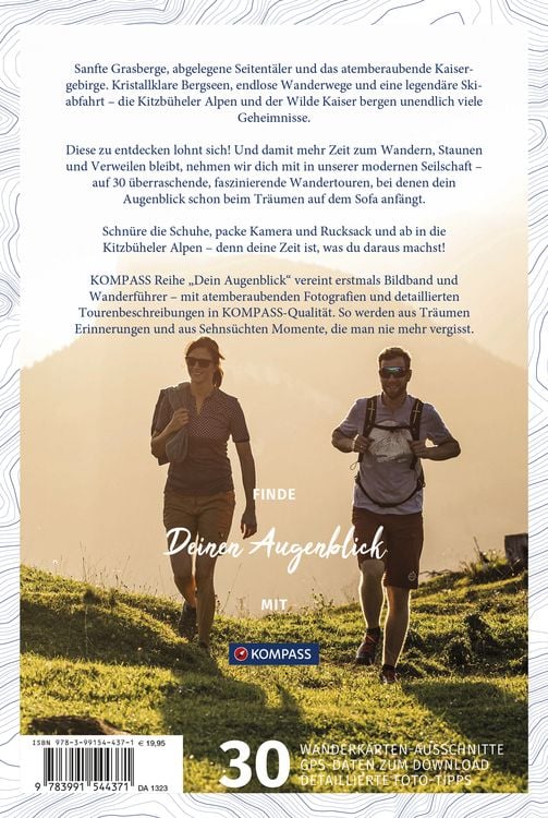 Produktbild: KOMPASS Dein Augenblick Kitzb&uuml;heler Alpen & Wilder Kaiser