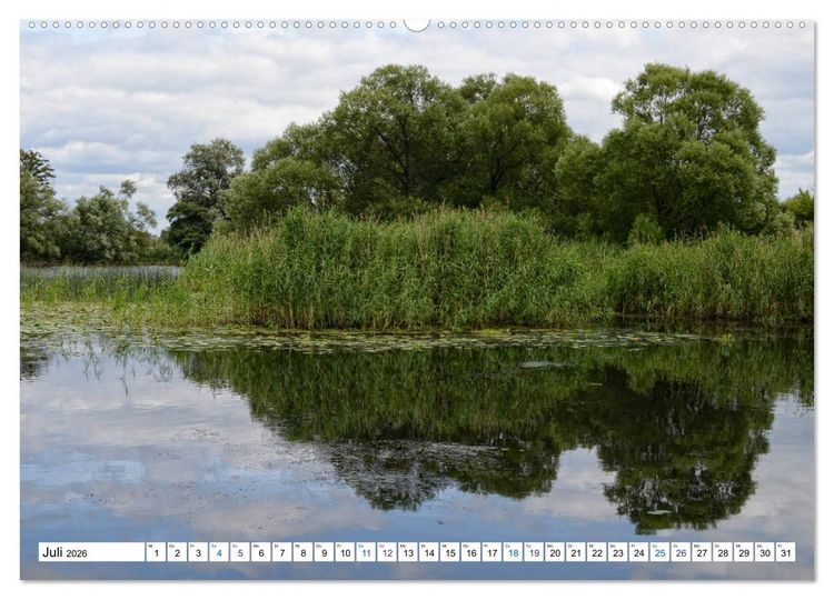 Produktbild: Ein Sommer im Havelland - Spaziergang entlang am Havelradweg (Wandkalender 2026 DIN A2 quer), CALVENDO Monatskalender