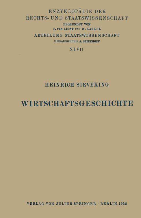 Produktbild: Wirtschaftsgeschichte