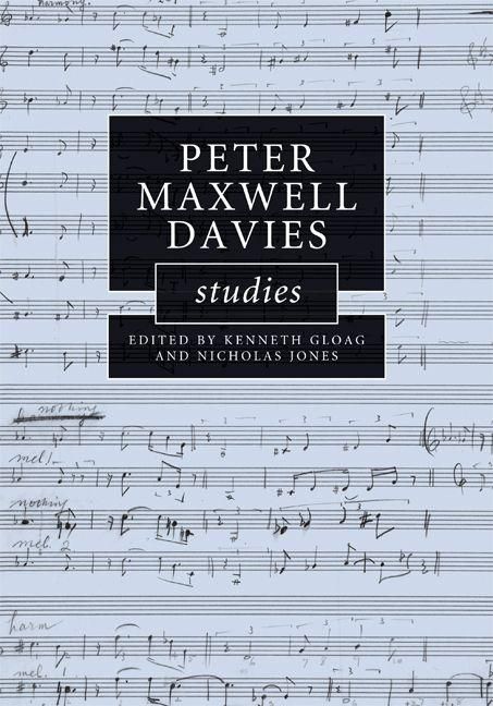 Produktbild: Peter Maxwell Davies Studies