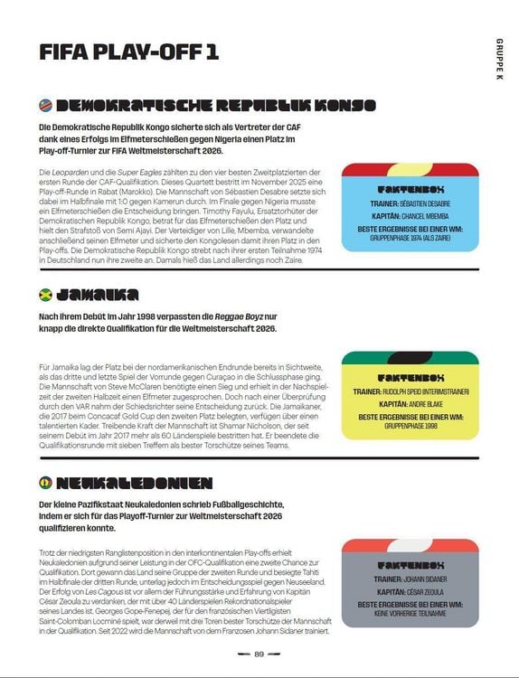 Produktbild: FIFA Fu&szlig;ball-Weltmeisterschaft 2026 - Das offizielle Buch