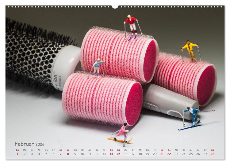 Produktbild: Hair-liche Zeiten (hochwertiger Premium Wandkalender 2026 DIN A2 quer), Kunstdruck in Hochglanz