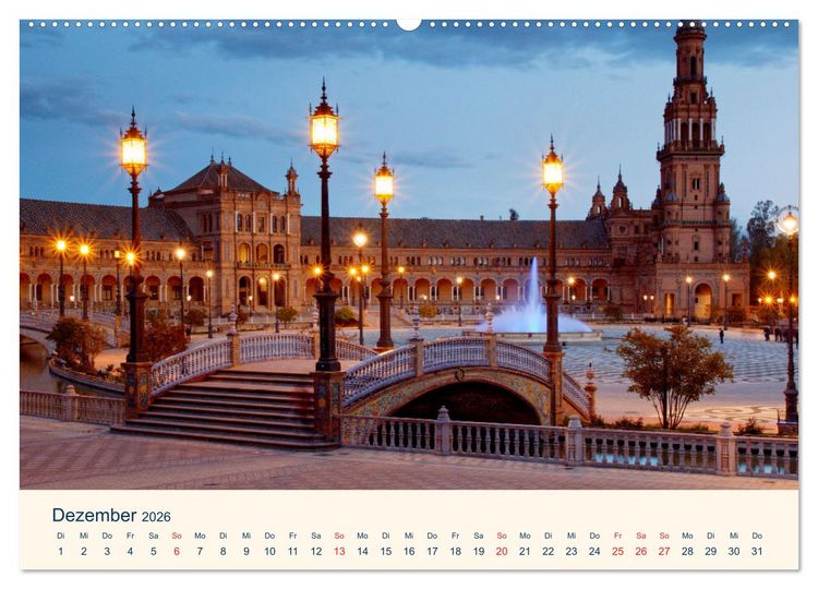 Produktbild: Hola Portugal und Spanien (Wandkalender 2026 DIN A2 quer), CALVENDO Monatskalender