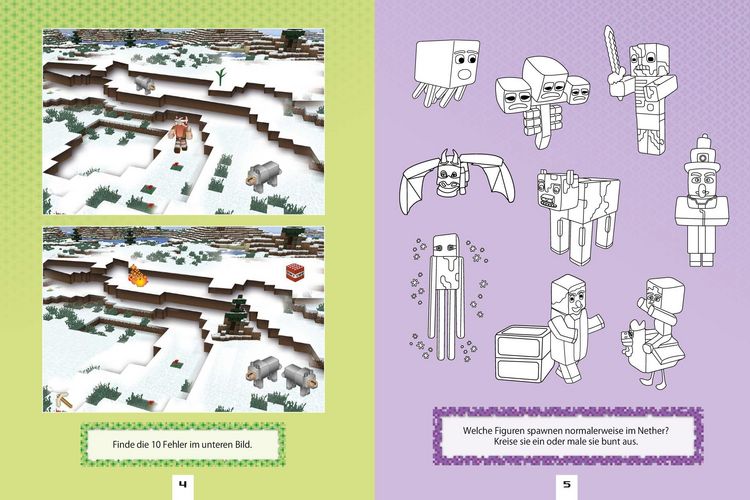 Produktbild: R&auml;tsel-Abenteuer f&uuml;r Minecraft-Fans ab 6 Jahren