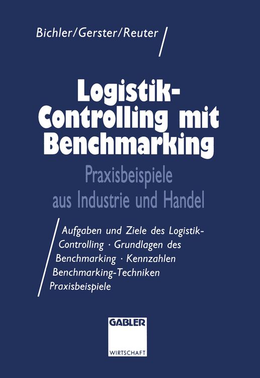 Produktbild: Logistik-Controlling mit Benchmarking