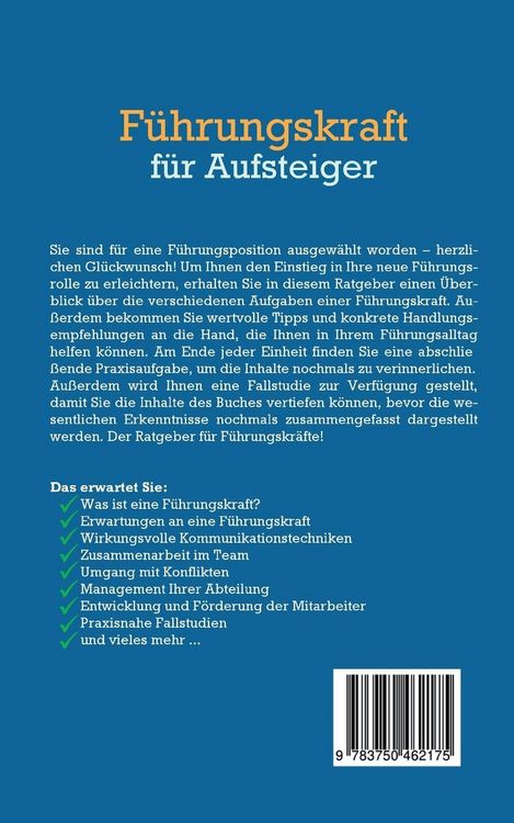 Produktbild: F&uuml;hrungskraft f&uuml;r Aufsteiger