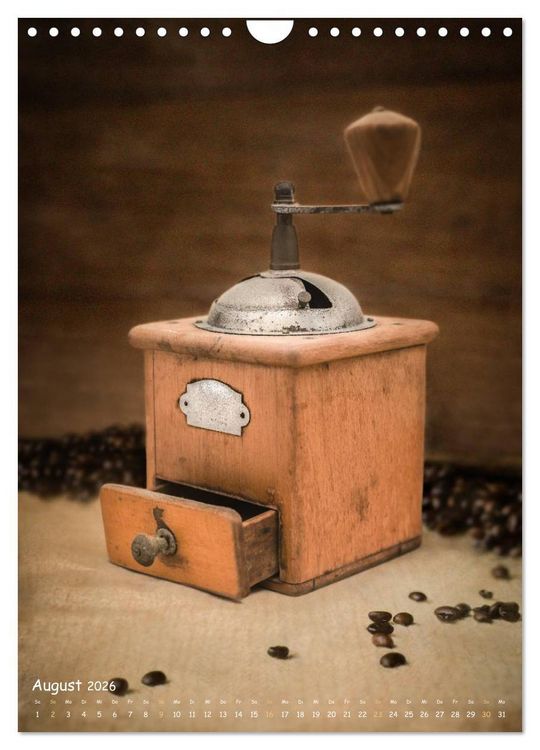Produktbild: Alte Kaffeem&uuml;hlen (Wandkalender 2026 DIN A4 hoch), CALVENDO Monatskalender