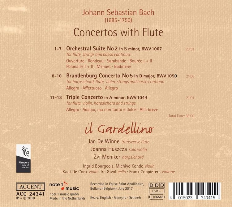 Produktbild: Violin Concertos Sinfonia & Overture