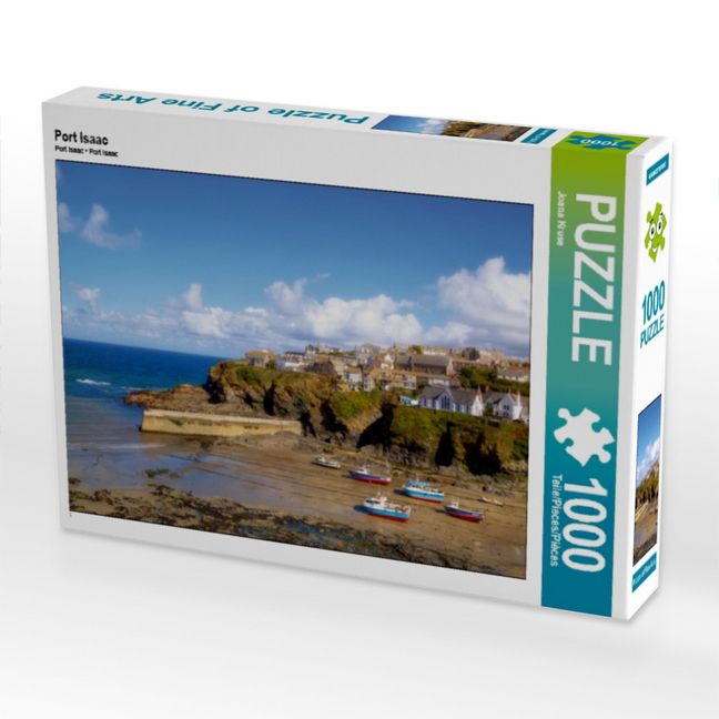 Produktbild: CALVENDO Puzzle Port Isaac | 1000 Teile Lege-Gr&ouml;&szlig;e 64x48cm Foto-Puzzle f&uuml;r gl&uuml;ckliche Stunden