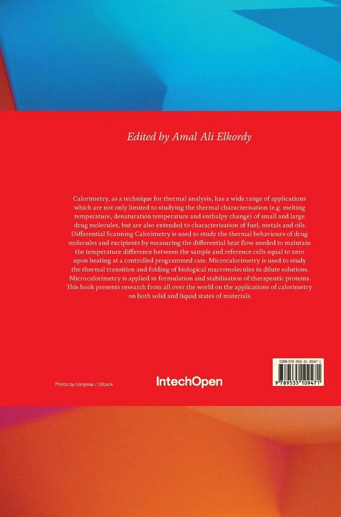 Produktbild: Applications of Calorimetry in a Wide Context