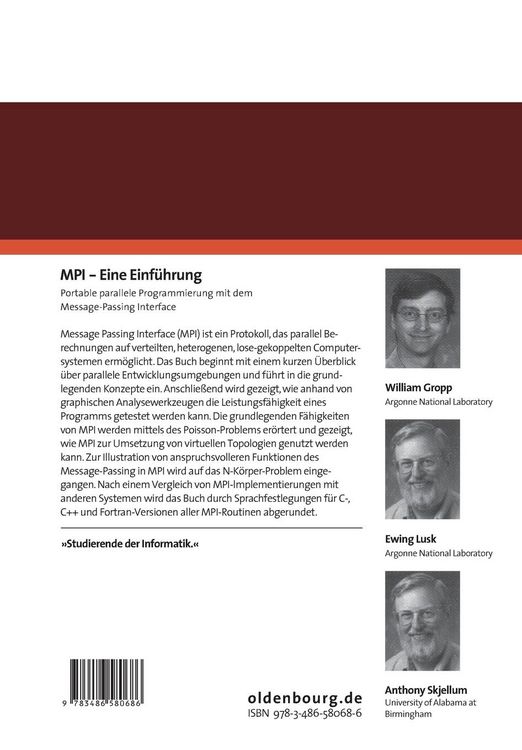 Produktbild: MPI - Eine Einf&uuml;hrung