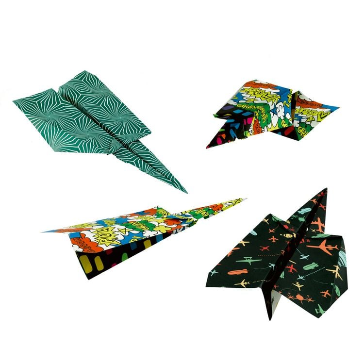 Produktbild: Langstrecken-Papierflieger mit Katapult