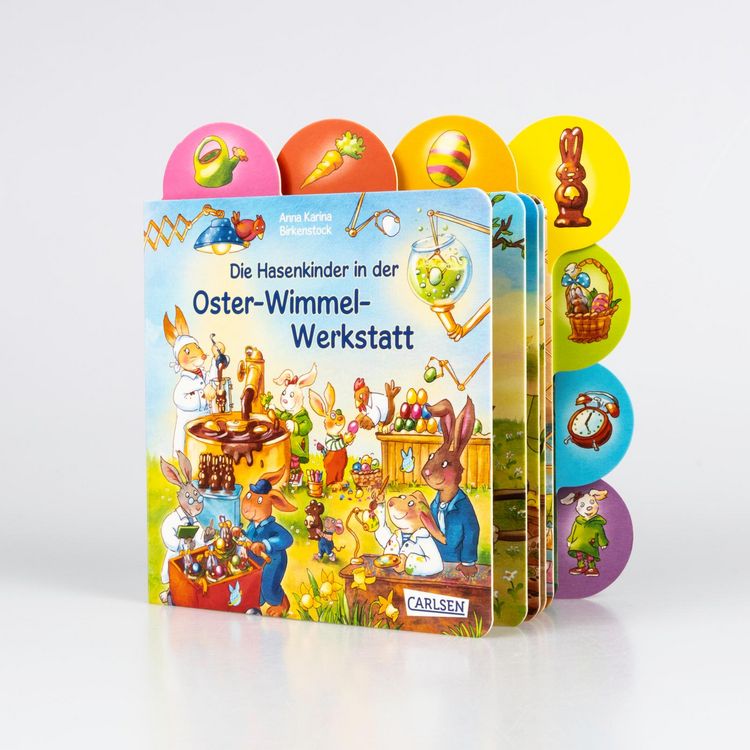 Produktbild: Die Hasenkinder in der Oster-Wimmel-Werkstatt