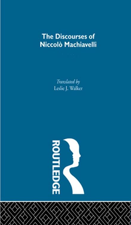 Produktbild: The Discourses of Niccolo Machiavelli