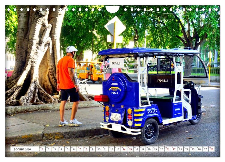Produktbild: ECO TAXI - Umweltfreundlich in die Zukunft (Wandkalender 2026 DIN A4 quer), CALVENDO Monatskalender