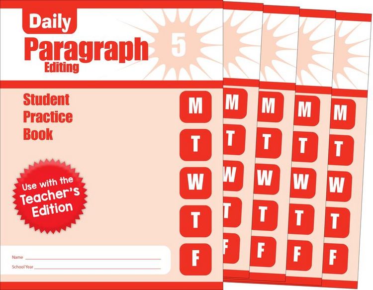 Produktbild: Daily Paragraph Editing Gr 5 Sb 5 Pack