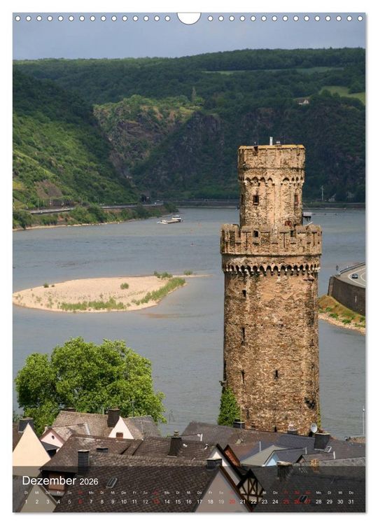 Produktbild: Oberwesel am Rhein (Wandkalender 2026 DIN A3 hoch), CALVENDO Monatskalender