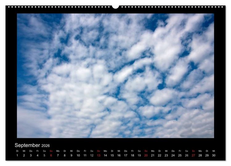 Produktbild: Wolkenbilder (hochwertiger Premium Wandkalender 2026 DIN A2 quer), Kunstdruck in Hochglanz