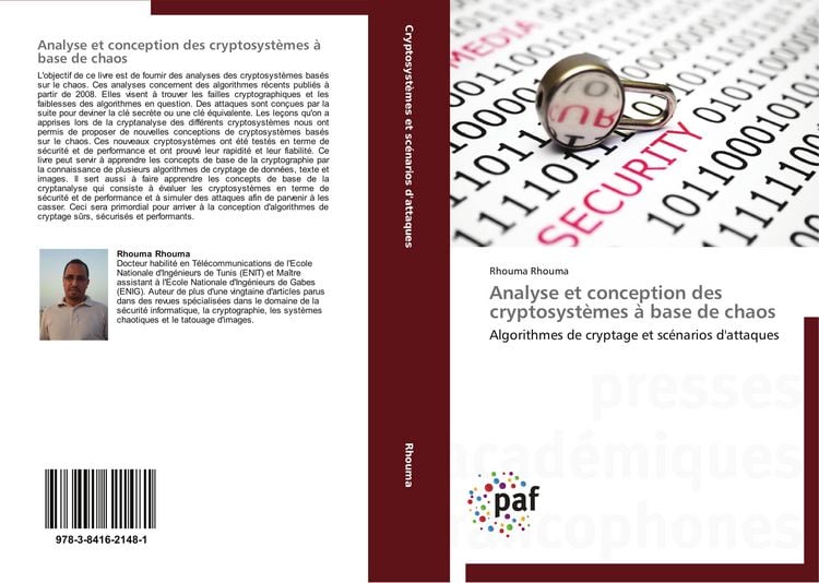 Produktbild: Analyse et conception des cryptosyst&egrave;mes &agrave; base de chaos