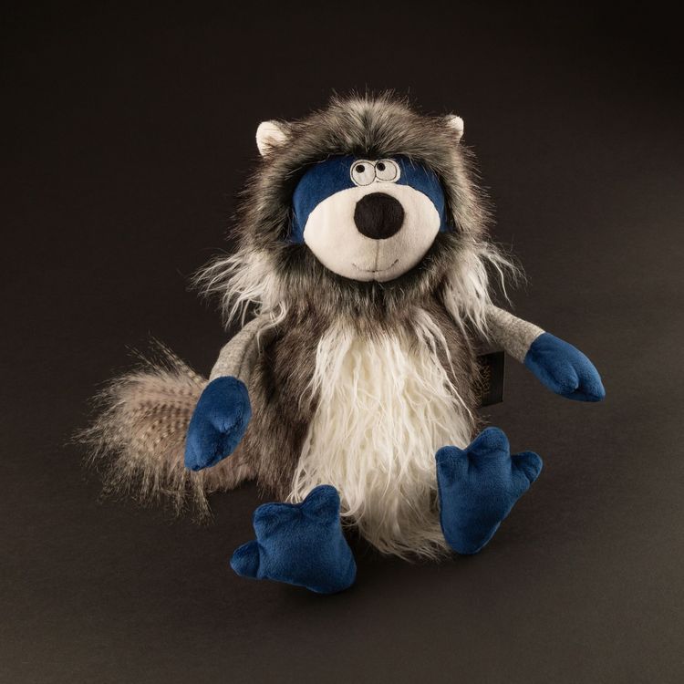 Produktbild: Sigikid 43427 - Kuscheltier Waschb&auml;r Laura Laundry, Beasts Town, 35 cm