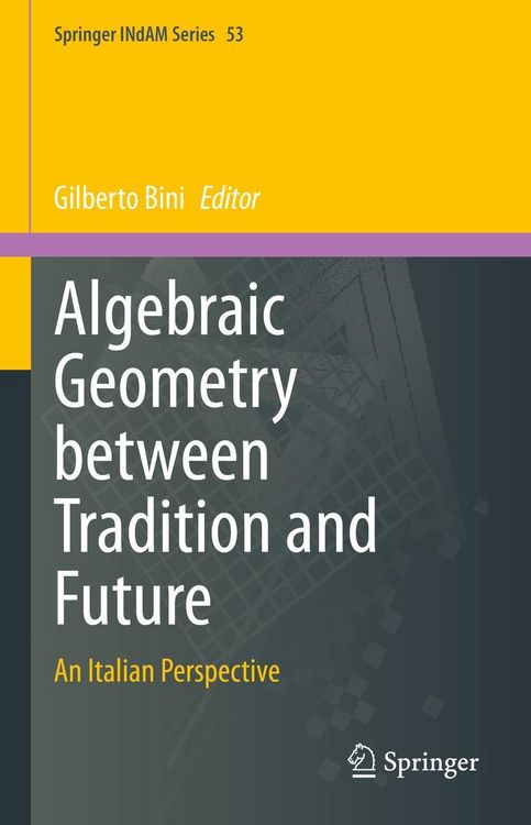 Produktbild: Algebraic Geometry between Tradition and Future