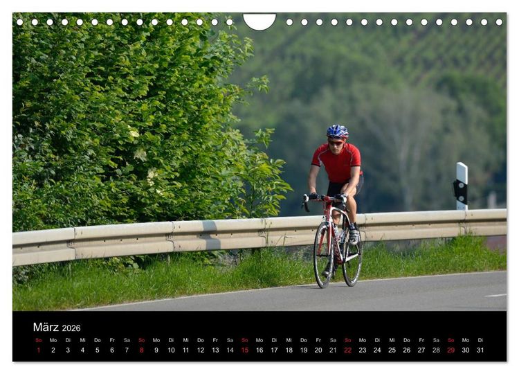 Produktbild: BIKE and FUN (Wandkalender 2026 DIN A4 quer), CALVENDO Monatskalender
