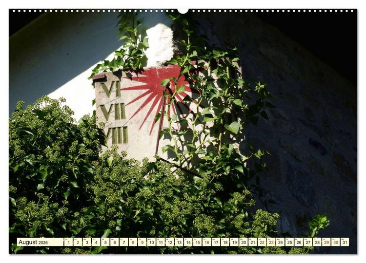 Produktbild: Sonnenuhren - Sonnenstunden (hochwertiger Premium Wandkalender 2026 DIN A2 quer), Kunstdruck in Hochglanz