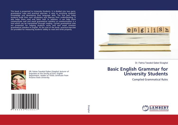 Produktbild: Basic English Grammar for University Students
