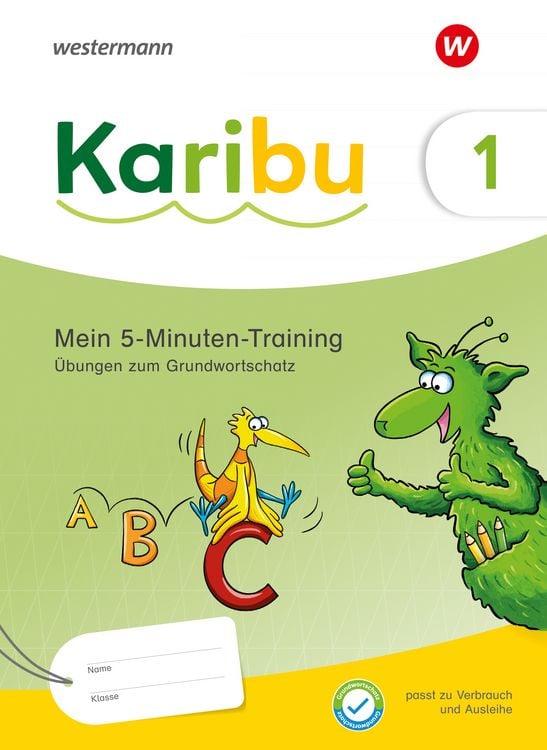 Bild vom Artikel Karibu. 5-Minuten-Training: Silbenarbeit und Abschreibübungen zum Grundwortschatz- Ausgabe 2024 vom Autor 