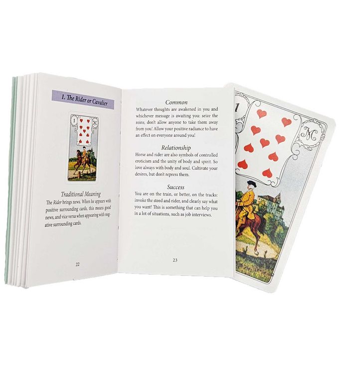 Produktbild: Lenormand Blue Owl (Silver Edition) - Marie-Anne Lenormand (English Lenormand Cards)