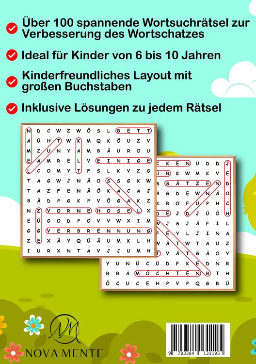 Produktbild: Wortsuchspa&szlig; f&uuml;r Kinder ab 6 Jahren