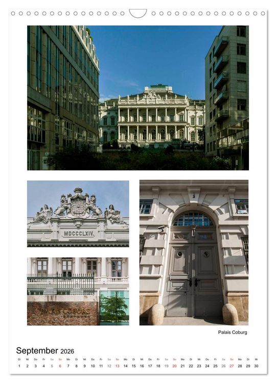 Produktbild: Verborgen in Wien (Wandkalender 2026 DIN A3 hoch), CALVENDO Monatskalender