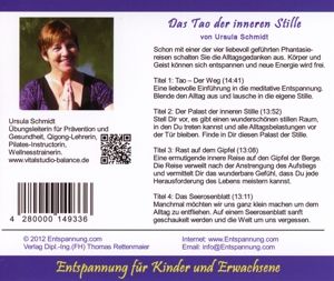 Produktbild: Das Tao der inneren Stille - 4 traumhafte Phantasiereisen