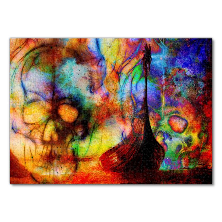 Produktbild: Lais Puzzle Unm&ouml;gliche, sehr schwierige, psychedelische Farben 1000 Teile