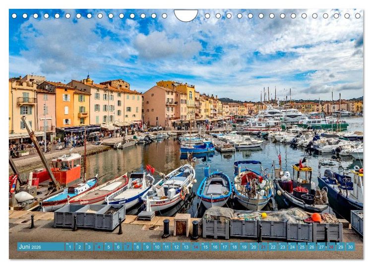 Produktbild: Zauber der C&ocirc;te d'Azur (Wandkalender 2026 DIN A4 quer), CALVENDO Monatskalender