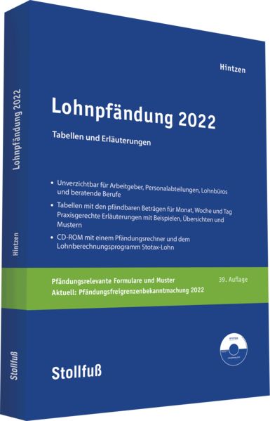Produktbild: Lohnpf&auml;ndung 2022