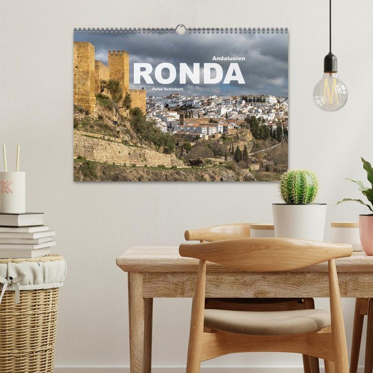 Produktbild: Andalusien - Ronda (Wandkalender 2026 DIN A3 quer), CALVENDO Monatskalender