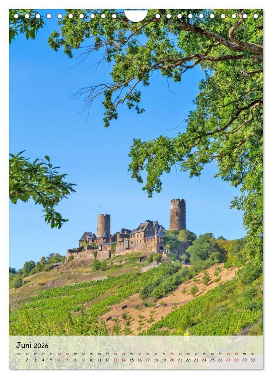 Produktbild: Moselzauber (Wandkalender 2026 DIN A4 hoch), CALVENDO Monatskalender