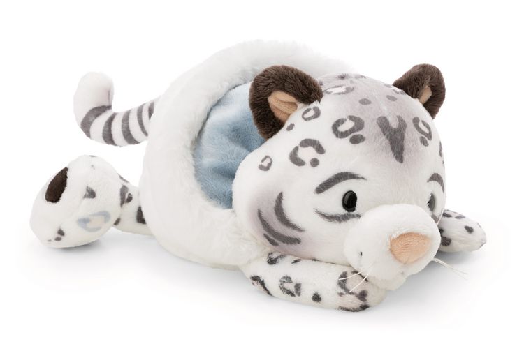Produktbild: Liegendes Kuscheltier Schneeleopard Eleni Snowbell