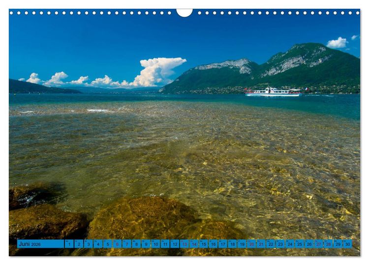 Produktbild: Frankreichs Alpenregionen (Wandkalender 2026 DIN A3 quer), CALVENDO Monatskalender