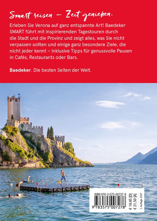 Produktbild: Baedeker SMART Reisef&uuml;hrer Verona, Gardasee, Valpolicella