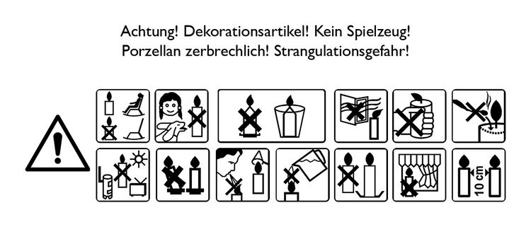 Produktbild: Porzellanhaus mit Draht zum Aufh&auml;ngen - Stern