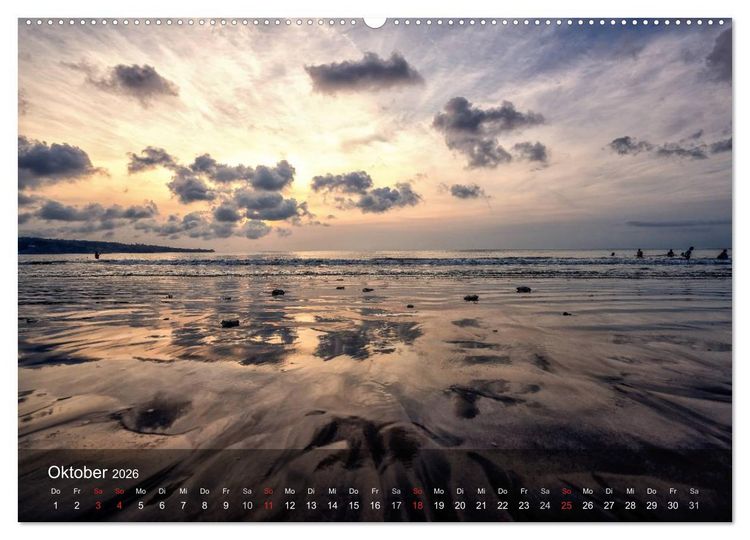 Produktbild: Bali - Insel der Tempel, G&ouml;tter und D&auml;monen (hochwertiger Premium Wandkalender 2026 DIN A2 quer), Kunstdruck in Hochglanz