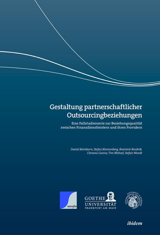 Produktbild: Gestaltung partnerschaftlicher Outsourcingbeziehungen