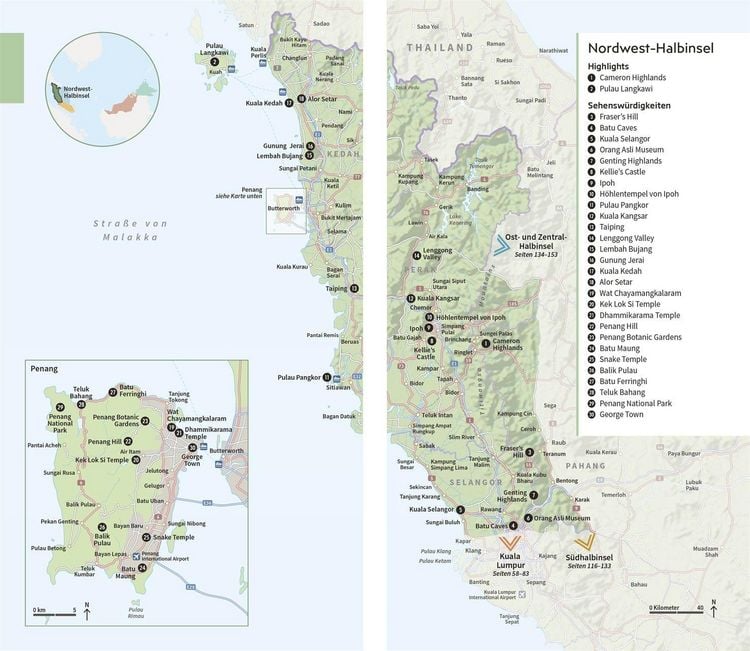 Produktbild: Vis-&agrave;-Vis Reisef&uuml;hrer Malaysia & Singapur